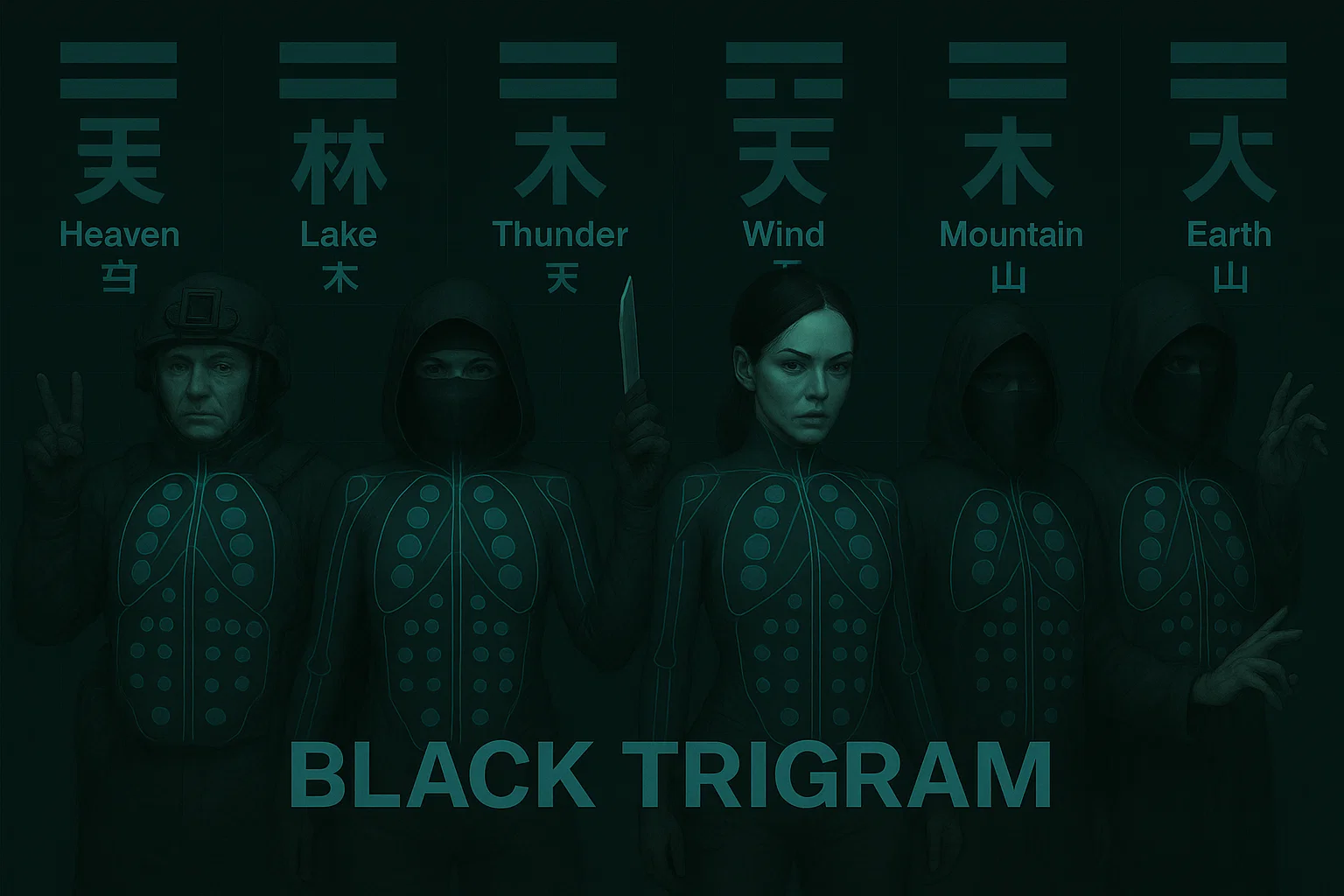 Dark Trigram Logo